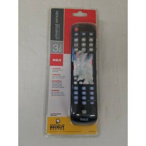New RCA RCRN03BT 3 Device Universal Remote Control